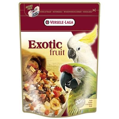 Versele Laga - Exotic Fruit, Premium grains, seeds & fruit mix: a real treat for parrots (600 g.)