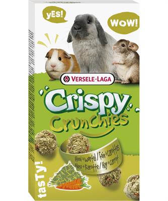 Crispy - crunchies hay+carrot (75g.)