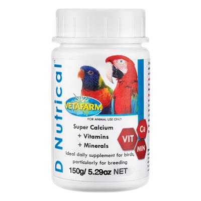 Vetafarm D Nutrical, Bird Vitamin (150g)