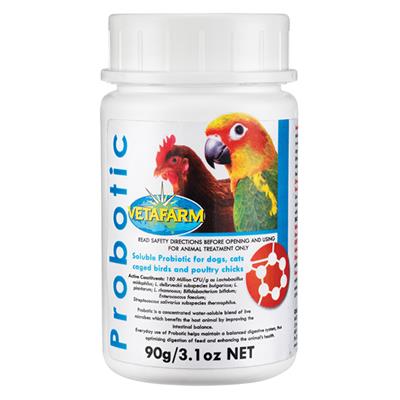 Vetafarm Probotic Soluvite D Bird Vitamin (90g)