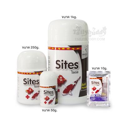 White Crane SITES A powder form anti parasite medicine such as fish louse and anchor worm