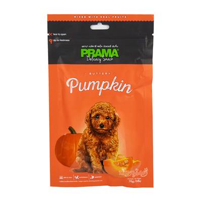 PRAMA Delicacy Snack Pumpkin mixed with real fruits, Skin&Coat+Antioxidant+Digestion (70g)