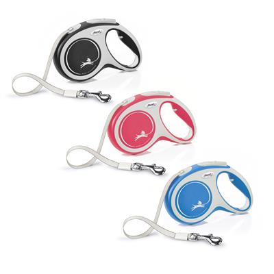 Flexi New Comfort Tape  - Soft grip Dog Leashes with Comfortable braking system, Customized handle adjustment system  ( SIZE : M , L )