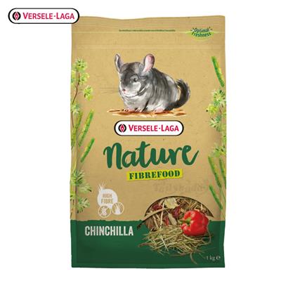 Versele-Laga Nature Fibrefood Chinchilla, high-fibre mixture for sensitive chinchilla (1kg)