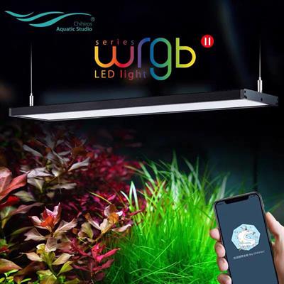 Chihiros WRGB II 30-120 Aquarium LED Light, Aquatic Sunrise Sunset Full Spectrum App Dimmable RGB Light