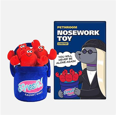 PETHROOM Nose work Toy - Lobster