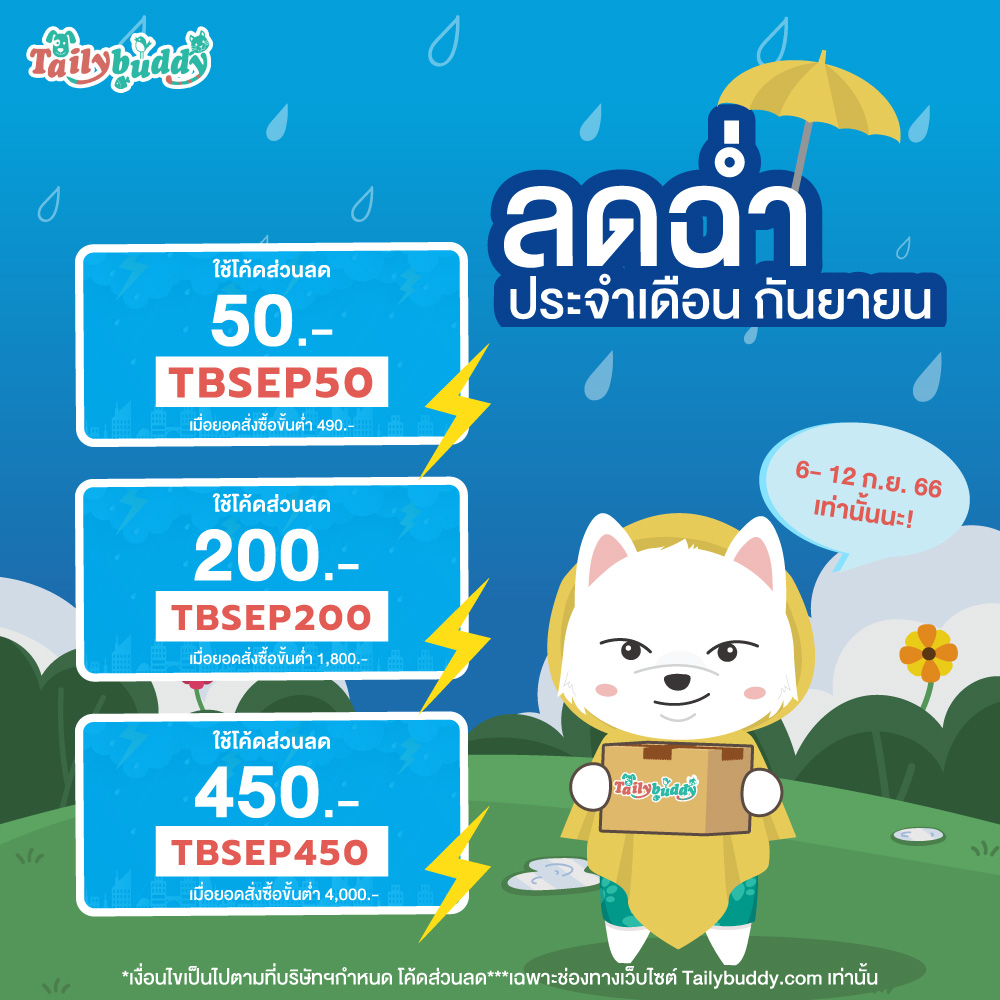 Tailybuddy Code September 2023