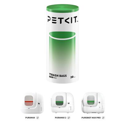 PETKIT Trash Bags - ถุงขยะสำหรับห้องน้ำแมว PURAMAX | PURAMAX2 | PURABOT MAX PRO ออกแบบใหม่ เหนียว ทนทาน