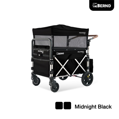Bernd Bloom Pet MAX Pet stroller (Large size) (weight cap. 100kg) with ramp, suitable for large breed dogs, Samoyed, Alaskan.