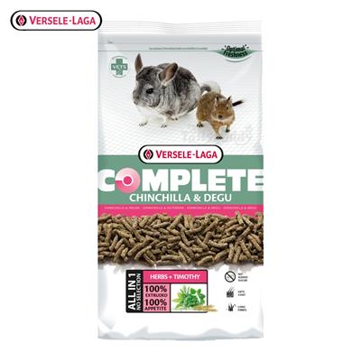 Complete - Chinchilla & Degu Herbs + Timothy, Versele Laga