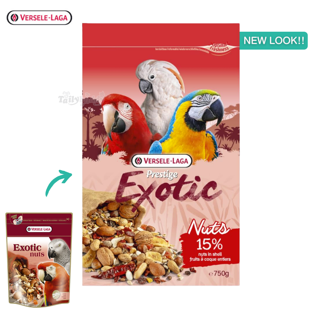 Versele Laga - Exotic Nut ขนมนกถั่วนานาชนิด (750g)