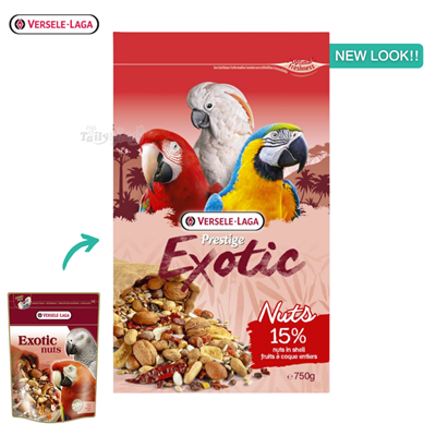 Versele Laga - Exotic Nut ขนมนกถั่วนานาชนิด (750g)