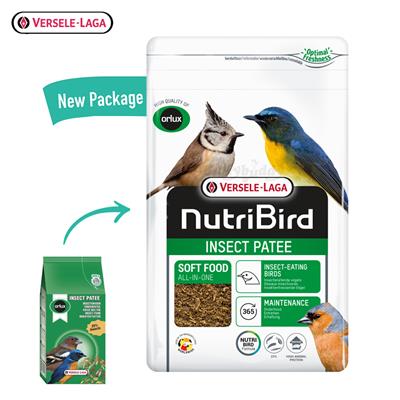 (Orlux) NutriBird Insect Patee Soft food for insect-eating birds, Min. 25% insects