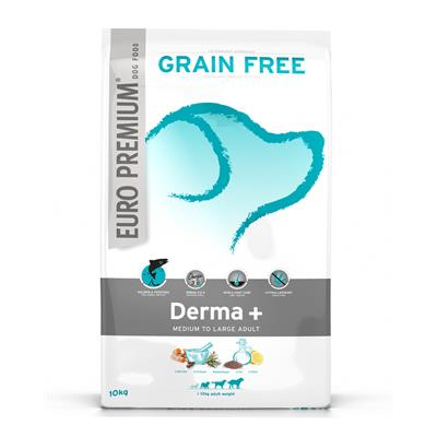 Euro Premium Medium Adult Derma (2.5Kg. ,  10Kg.)