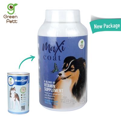 Green Pett Maxi Coat - Medium-Large Breed Dog (40Tablets, 100Tablets)