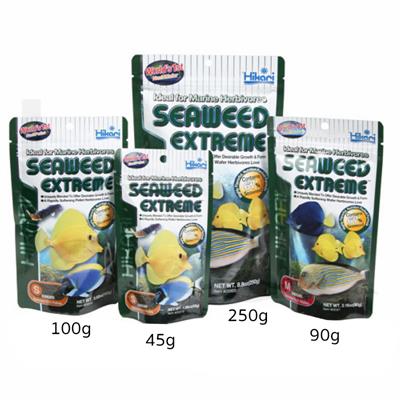 Hikari Marine SEAWEED EXTREME อาหารปลาทะเล ปลากินพืช กินสาหร่าย ปลาแทงค์ การ์ตูน เดมเซล ผีเสื้อ