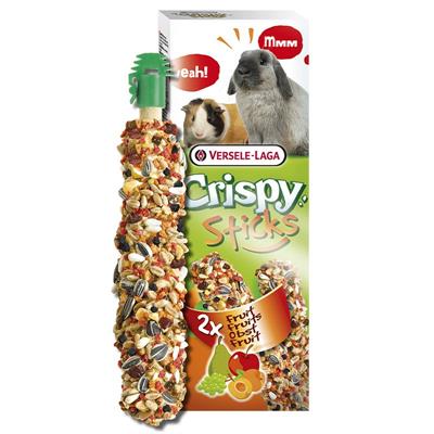 Crispy Sticks Rabbits-Guinea Pigs Fruit (110g.), Versele Laga