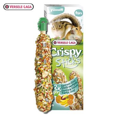 Crispy Sticks Hamsters/Squirrels Exotic Fruit (110g.), Versele Laga