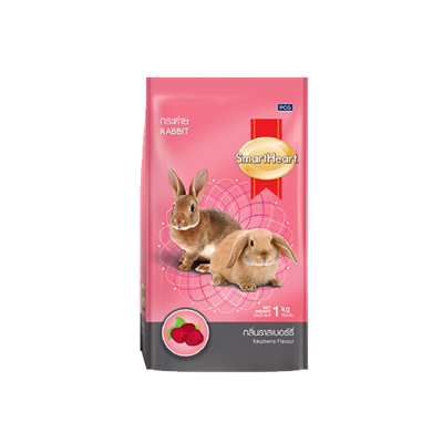 SmartHeart  Rabbit Food  Raspberry Flavour  (1kg)