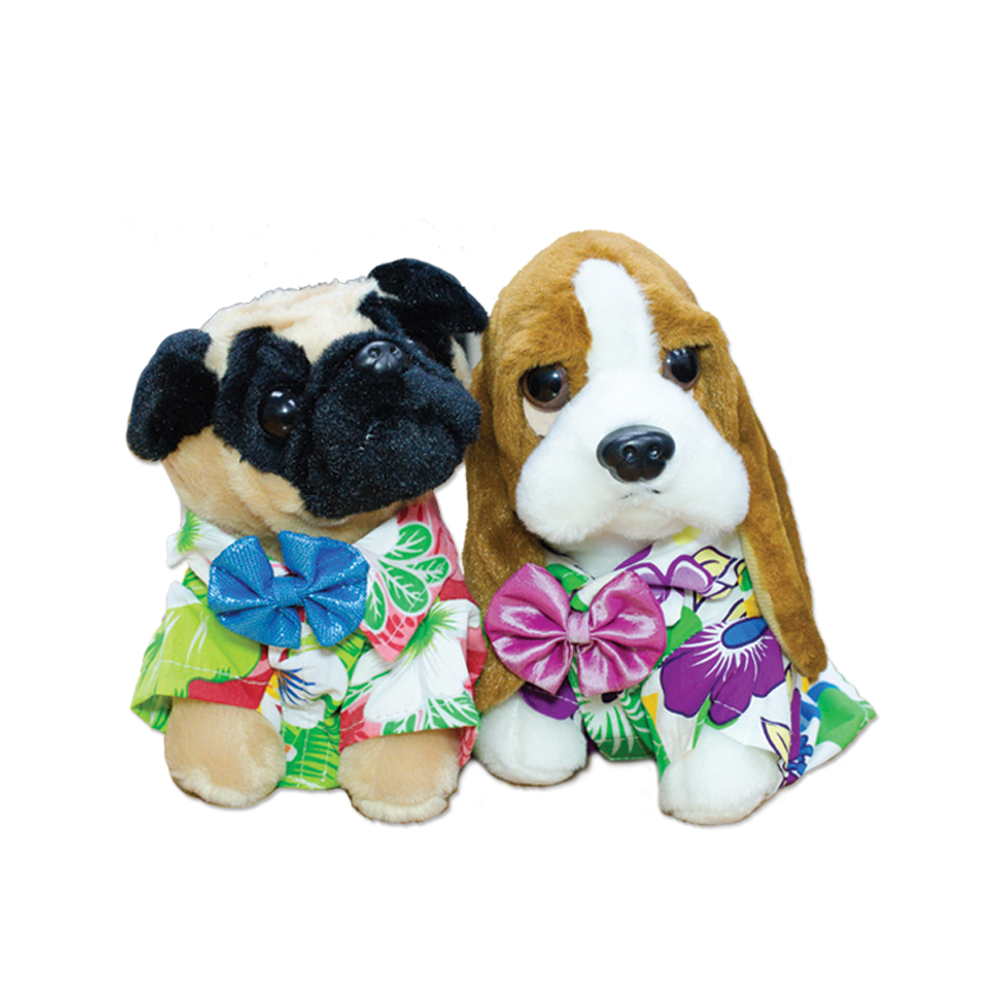 DOGHUG ชุดสุนัขลายดอก ต้อนรับ SUMMER (คละสี) Size S