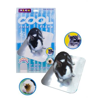 Alex Cool Plate for rabbit, chinnilla & guniea pig (300mm. x 200mm.) (AL061)