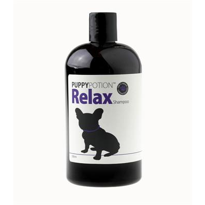 Puppy Potion สูตร Relax แชมพูสุนัขแพ้ง่าย ฆ่าเชื้อแบคทีเรีย ยับยั้งยีสต์ กลิ่นหอมสปา (500ml)