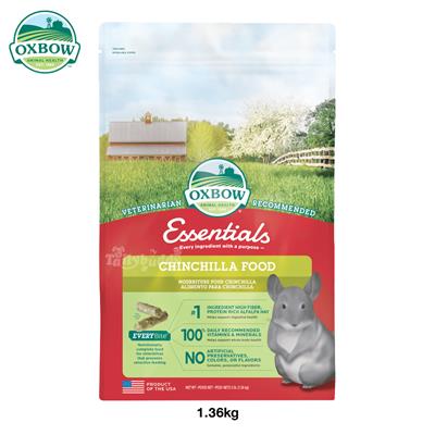 Oxbow Essentials - Chinchilla Food (3 lb/1.36kg)