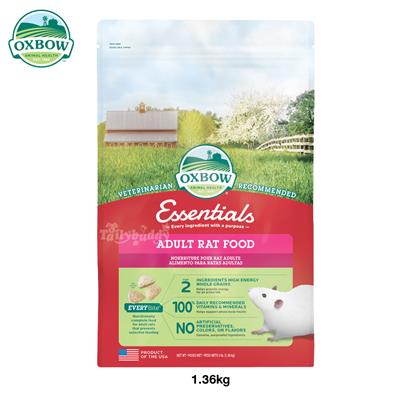 Oxbow Essentials - Adult Rat Food (3 lb/1.36kg)