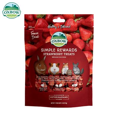 Oxbow Simple Rewards Strawberry Treats (15g)