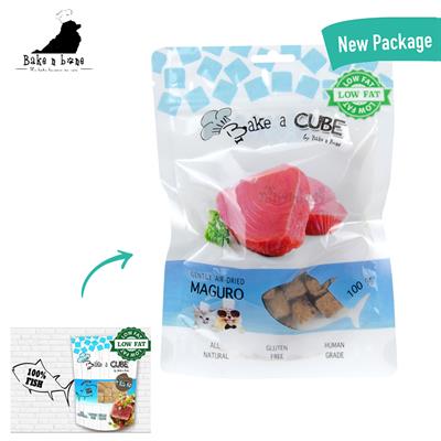 ฺBake a Cube by Bake n Bone 100% maguro fish (60g.)