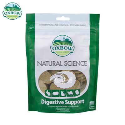 Oxbow Digestive Support อาหารเสริมบำรุงระบบทางเดินอาหาร สำหรับกระต่าย แกสบี้ ชินชิล่า (120g)