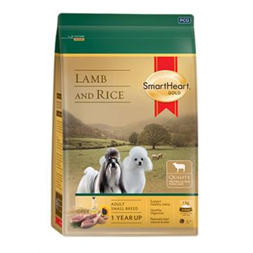 SmartHeart Gold Lamb and Rice (1kg)
