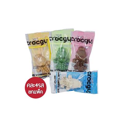 Crocgy Dog Chew set 4 pcs. ( small 18g)