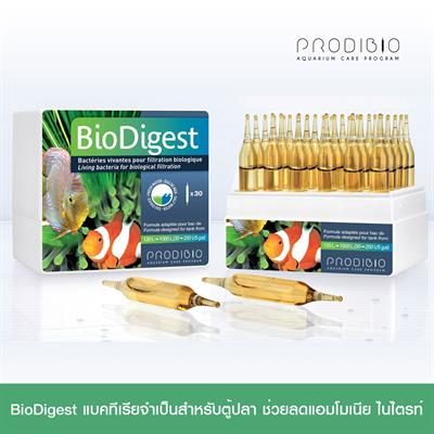 BioDigest, living bacteria for biological filtration (1box, 30 vials)