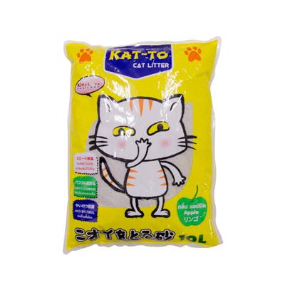 KAT-TO Cat litter (Apple odour) 10L