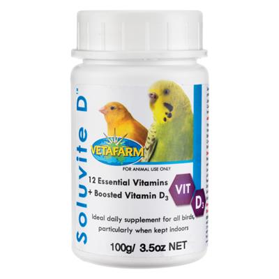 Vetafarm Soluvite D Bird Vitamin (100 g)