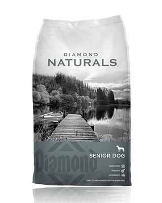 Diamond Naturals Senior Dog , Glucosamine and chondroitin support joints (2.72kg, 1