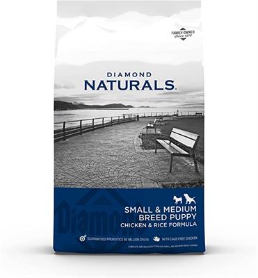 Diamond Naturals Small Breed Puppy อาหารลูกสุนัข สายพันธุ์เล็ก เม็ดเล็ก (2.72 kg , 18.2 kg)