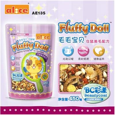 Alice อาหารหนูแฮมสเตอร์ สูตรบำรุงขนสวยเป็นพิเศษ (450g) (AE135)