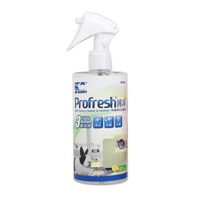 DR Bunny Profresh Multi surface Cleaser & Sanitizer, 3Triple Action Lemon Scent (300ml) (DR320)