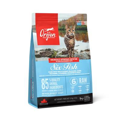 Orijen Food for cat 6 fish (1.8kg,5.4kg)