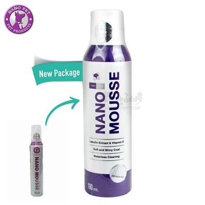 Nano Mousse Anti-bacterial for pet   (190ml)