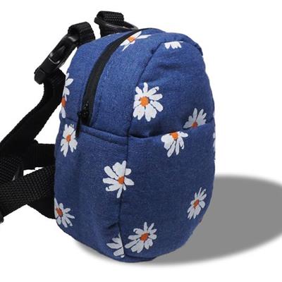 Dogs Bag (Dark Small Daisy) (Size S, M)