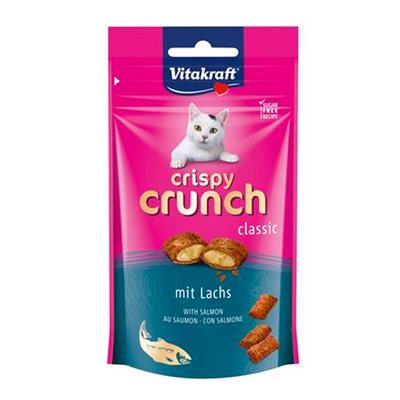 Vitakraft Crispy Crunch With Salmon Cat Treat (60g)
