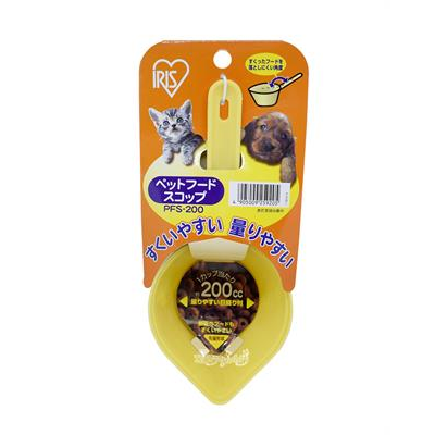 IRIS Ohyama pet food scoop ถ้วยตวงอาหารญี่ปุ่น มีด้ามจับ (PFS-200)