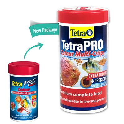 Tetra Pro Colour Crisps Tropical Fish Food (55g/250ml.)