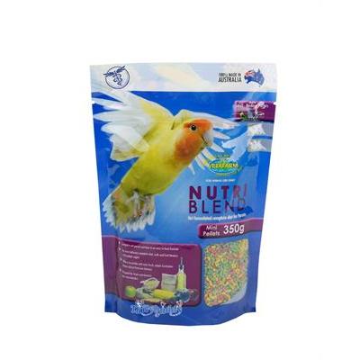 Vetafarm Nutri Blend Mini อาหารนกผลไม้อัดเม็ดเสริมวิตามินครบ สำหรับนกแก้วเล็ก-กลาง