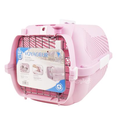Catit Voyageur 100, Cat Carrier for Cat Max. height 24cm or Small breed dogs (Pink)