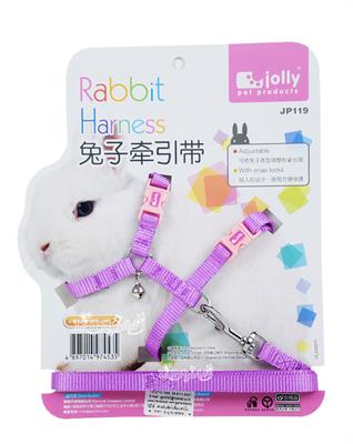 Jolly Rabbit Harness  (Pink-Purple) (JP119)