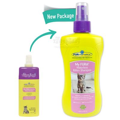 Furminator My FURst® Waterless Kitten Shampoo, Spray(8.5 oz / 251 mL)